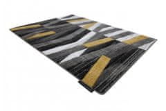 Dywany Lusczów Kusový koberec ALTER Bax pruhy zlatý, velikost 280x370