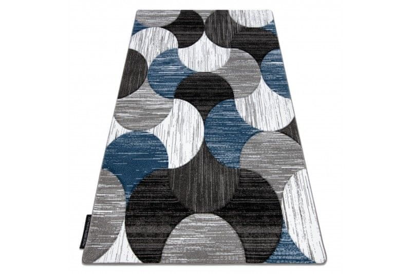 Dywany Lusczów Kusový koberec ALTER Geo mušľa modrý, velikost 200x290