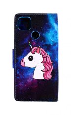 TopQ Kryt Xiaomi Redmi 9C Knížková Space Unicorn 52455