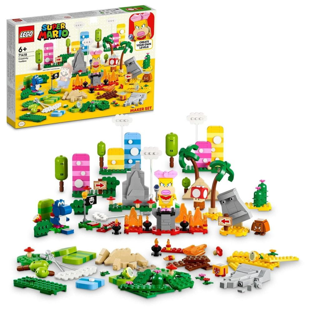 LEGO Super Mario 71418 Tvorivý box - set pre tvorcov
