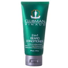 Clubman 2v1 kondicionér na bradu - kondicionér na bradu, upokojuje podráždenú pokožku tváre a zabraňuje jej olupovaniu, 89 ml