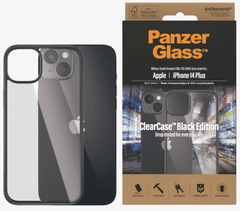 PanzerGlass ClearCase Apple iPhone 2022 6.7" Max (Black edition) 0407
