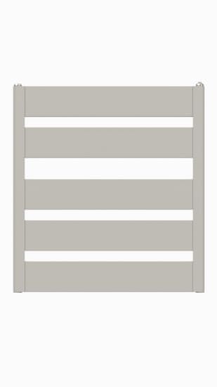 CINI teplovodný hliníkový radiátor Elegant, EL 5/60, 675 × 630, biely