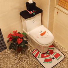 Northix Dekorácia na toaletnú stoličku, snehuliak 
