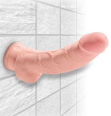 Pipedream King Cock 3D - 8" Triple Density Cock with Balls