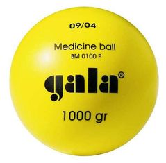 Gala Lopta medicinbal plastový 1 kg žltý