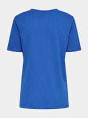 Jacqueline de Yong Modré tričko s potlačou Jacqueline de Yong Mille L
