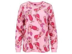 Disney Dámske pyžamo Macko Pú, prasiatko Disney Pink, teplé, s dlhým rukávom M