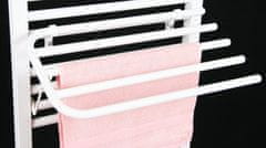 AQUALINE , Sušiak 4 uterákov na vykurovacie telesá, univerzálne upínanie, dĺžka 60cm, biela, 25-03-SV460