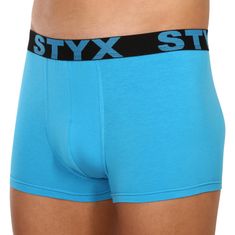 Styx Pánske boxerky športová guma svetlo modré (G1169) - veľkosť M