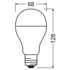 Osram 3x LED žiarovka E27 A60 19W = 150W 2452lm 4000K Neutrálna biela 200°