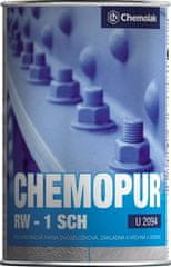 Chemolak CHEMOPUR RW U 2094 - Polyuretánová dvojzložková polomatná farba RAL 9006 - biely hliník 4 L