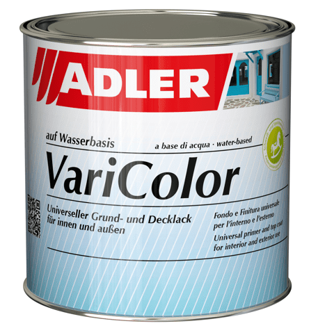 Adler Česko VARICOLOR - Univerzálna matná farba na rôzne podklady RAL 9018 - papirusová biela 2,5 L