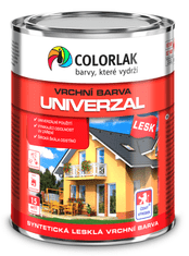 COLORLAK UNIVERZÁL S2013 - Syntetická vrchná farba C1100 - šedá stredná 0,6 L