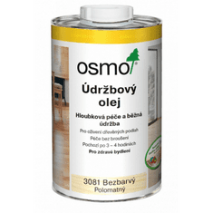 OSMO Color OSMO Údržbový olej 1 l 3098 - bezfarebný protišmykový polomat
