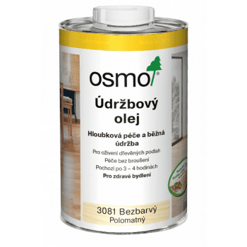 OSMO Color OSMO Údržbový olej 1 l 3098 - bezfarebný protišmykový polomat