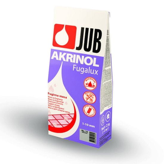 JUB AKRINOL Fugalux - škárovacia hmota 2 kg 112 cream