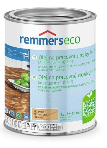 Remmers REMMERS - Olej na pracovné dosky ECO REM - natureffekt 0,375 L