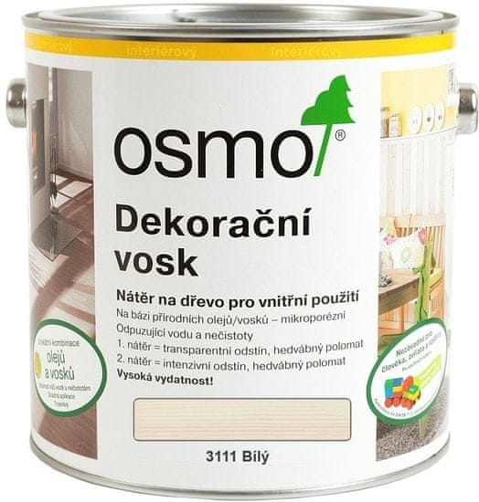 OSMO Color OSMO Dekoračný vosk transparentný 0,75 l 3143 - koňak