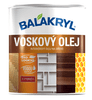 BALAKRYL Voskový olej BALAKRYL - interiérový olej na drevo (podlaha, nábytok, steny) 2,5 l dub prírodný