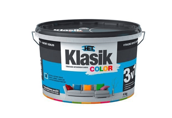 HET KLASIK COLOR Tónovaná interiérová farba 1,5 kg kc0777 - marhuľový