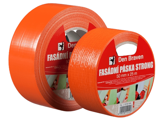 Den Braven DEN BRAVEN - Fasádna páska STRONG oranžová 48 mm x 20 m