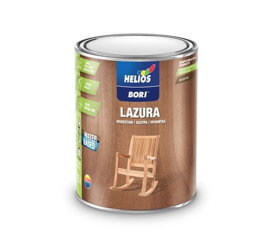 HG Helios Group HELIOS BORI Lazúra - Lazúra na drevo 0,75 l 17 - akácia