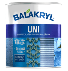 BALAKRYL BALAKRYL UNI matný - Univerzálna vrchná farba 2,5 kg 0245 - tmavohnedý