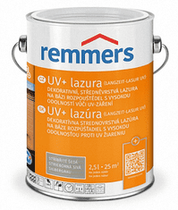 Remmers REMMERS UV+ LASUR - Dekoratívna strednovstvá lazúra REM - weiss 2,5 L