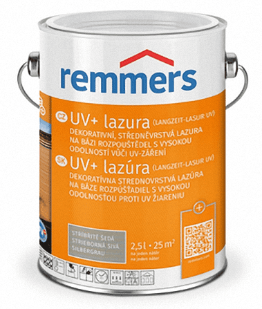 Remmers REMMERS UV+ LASUR - Dekoratívna strednovstvá lazúra REM - tannengrün 2,5 L