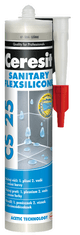 Ceresit CERESIT CS 25 - Sanitárny silikón transparentny 280 ml