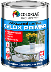 COLORLAK CELOX PRIMER C2000 - Základná nitrocelulózová farba šedá 0,6 L