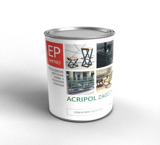 EP VERNICI VERNICI ACRIPOL ZAOZ 2K - Dvojzložková akrylová farba s kovovým efektom 3 kg 10020