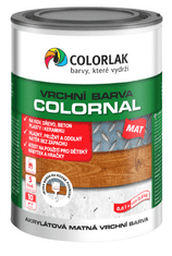 COLORLAK COLORNAL MAT V2030 - Vrchná rýchloschnúca farba C2018 - hnedá svetlá 0,6 L