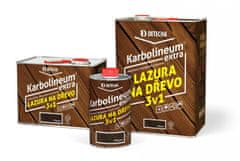DETECHA Karbolineum Extra - olejová lazúra na drevo jantár (karbolineum) 0,7 kg