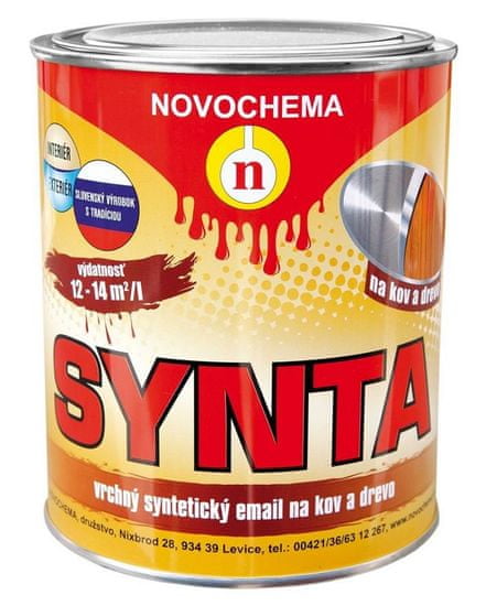 NOVOCHEMA SYNTA S 2013 - Vrchná syntetická farba 0,75 kg 8440 - červenohnedá
