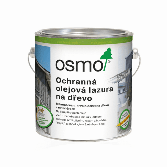 OSMO Color OSMO Ochranná olejová lazúra Effekt 2,5 l 1142 - strieborný grafit