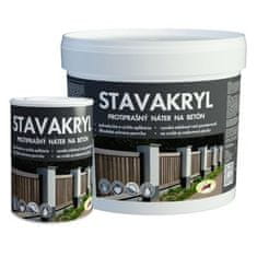 Pam Stavakryl - Protiprašný náter na betón 0,8 kg biely