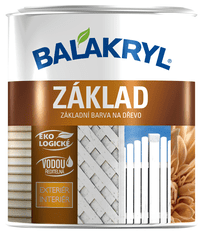 BALAKRYL Farba Balakryl Základ drevo - základná farba na drevo 0,7 kg 0100 - biela