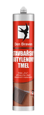 Den Braven DEN BRAVEN - Stavbársky butylénový tmel biela 310 ml