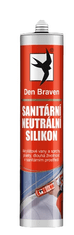 Den Braven DEN BRAVEN - Sanitárny neutrálny silikón biela 310 ml