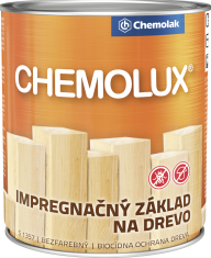 Chemolak CHEMOLUX S 1357 - Impregnačný základ na drevo 0,75 L bezfarebný