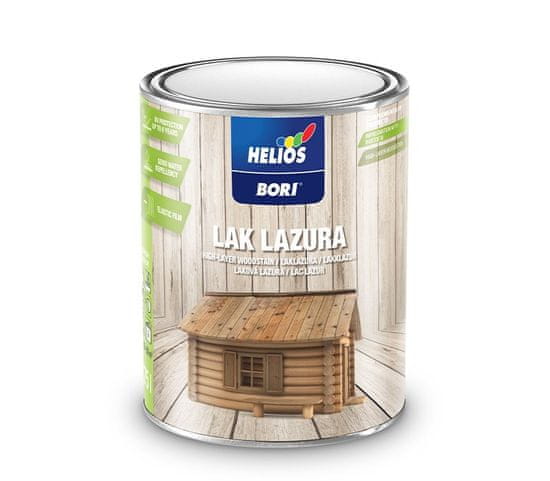 HG Helios Group HELIOS BORI Laková lazúra - na plot, altánok, fasádu 0,75 l 12 - makaser