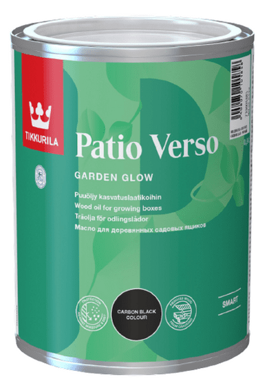 Tikkurila PATIO VERSO - Napúšťací olej na drevené povrchy zelený 0,9 l