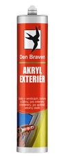 Den Braven DEN BRAVEN AKRYL EXTERIÉR - Mrazuvzdorný škárovací tmel šedá 310 ml