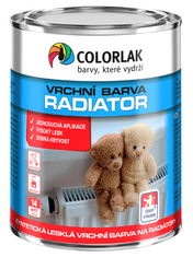 COLORLAK RADIÁTOR S2117 - Syntetická farba na radiátory slonová kosť 0,6 L
