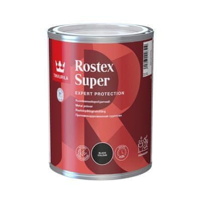 Tikkurila Rostex super - základná antikorózna farba na oceľ, pozink, hliník 1 l cervena