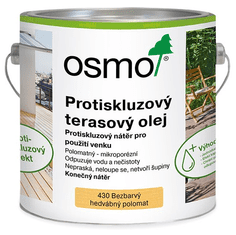OSMO Color OSMO Terasový olej 430 - protišmykový olej na terasu 0,75 l 430 - bezfarebný