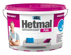 HET HETMAL PLUS - Vysoko krycia interiérová farba 1,5 kg biela matná