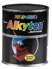 DUPLI COLOR Alkyton / Combicolor- kováčska farba na kov 250 ml čierna - grafitová